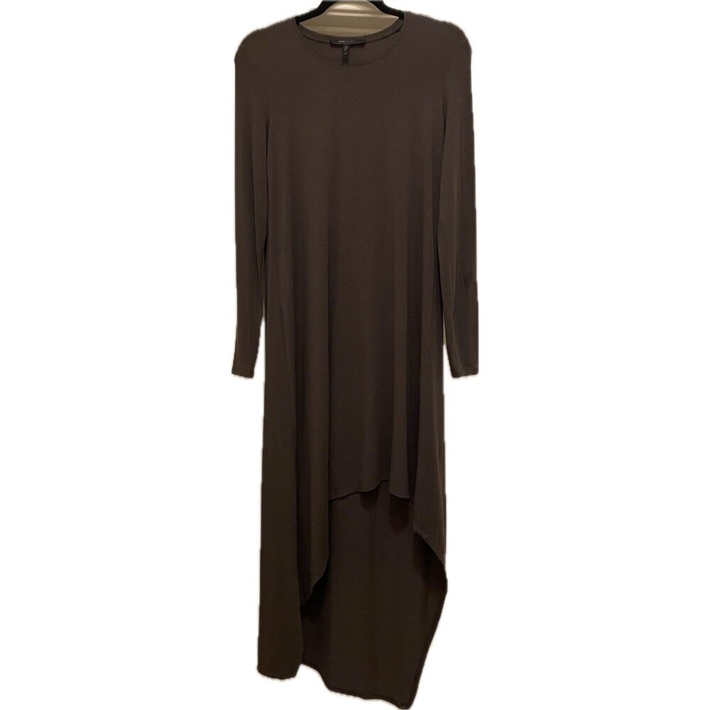 BCBG MAXAZRIA Miney Dress  XXS Chocolate Dark Brown Stretch